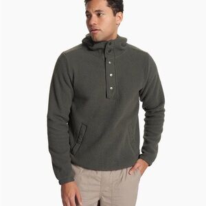Vuori Morrow Sherpa Hoodie Pullover Sweater